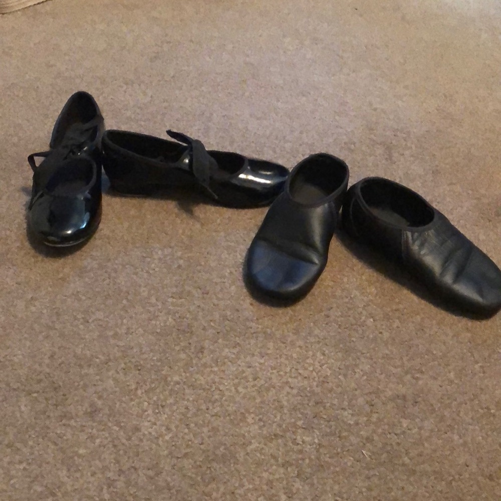 Girls size 13 Tap and Jazz shoes